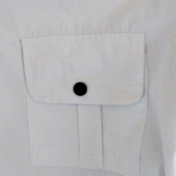 Pilot costume button up shirt with lapels - Picture 3 of 7